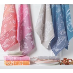 BUFFET virtuves frote dvielis 50x50 100% kokvilna ORANGE