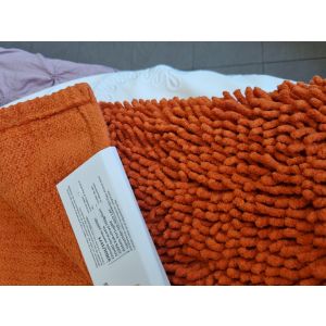 Vannas paklājs CHINELLE 50x80 TERRACOTTA 100% kokvilna 1800g/kvm