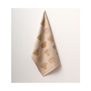 Virtuves dvielis DELICARA 50x70 YELLOW 100% kokvilna