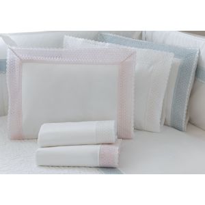 FOLLY  mazuļu spilvendrāna 30x40 pink 100% organiskā kokvilna