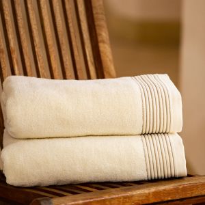 JULIET Frotē dvielis 50x100 beige 100% kokvilna