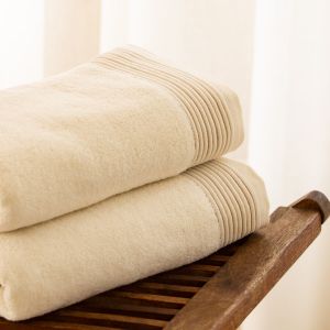 JULIET Frotē dvielis 70x140 beige 100% kokvilna