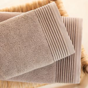 JULIET Frotē dvielis 100x150 dark beige 100% kokvilna