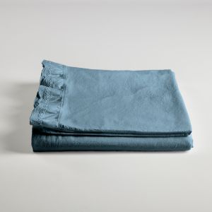 Gultas veļa LOVIN blue. Palags zem segas 240x260, palags ar gumiju 160x200x30, 2 spilvendrānas 50x75 100% kokvilna
