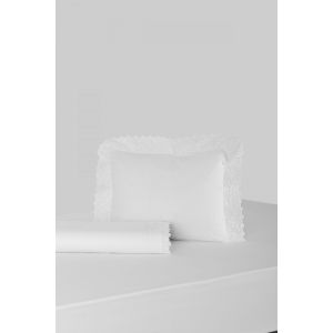 LUZ mazuļu spilvendrāna 30x40 WHITE