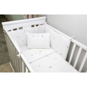 Apmale gultiņai MAR 45x185 ar izšūtiem rakstiem