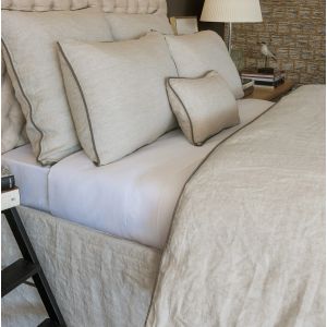 Lina gultasveļa MILAN 100% european linen washed