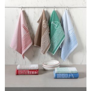 Virtuves trauku dvieļi NAUTILUS 50x70 100% kokvilna