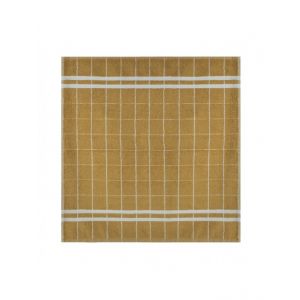 Virtuves frotē dvielis NEW SQUARES 50x50  YELLOW 100% 