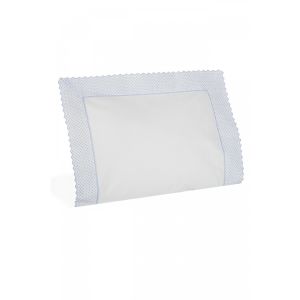 Mazuļu spilvendrāna NINA 30x40 white/blue