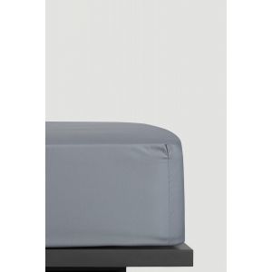 Satīna palags ar gumiju 200x200x30 BLUE 100% kokvilna Satīns 300TC