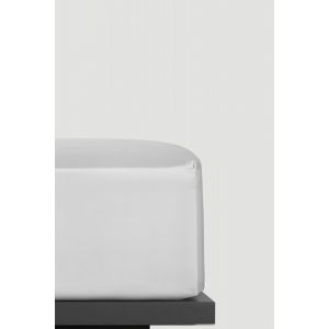 Palags ar gumiju 180x200x30 SILVER 100% kokvilna Satīns 300TC