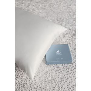 Zīda spilvendrāna SIMPLY SILK 50x75 pearl