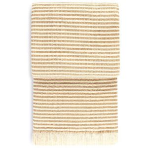Pleds TERRA honey 140x170 100% kokvilna