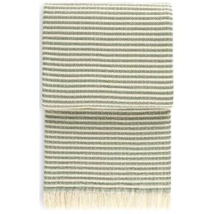 Pleds TERRA green 140x170 100% kokvilna