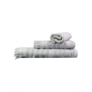NATURAL Frotē dvielis 33x50 grey 100% organiskā kokvilna