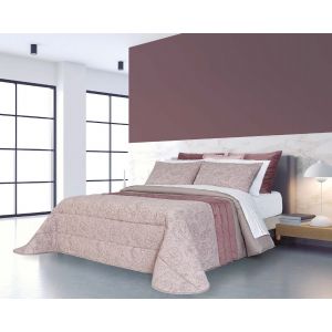 Gultas pārklājs EGO 250x260 +2 spilveni 50x70 ROSA