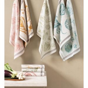 Virtuves frotē dvielis VEG 50x50 yellow