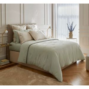 VIENNA Segas pārvalks 140x200 OLIVE Satīns 300TC 100% kokvilna