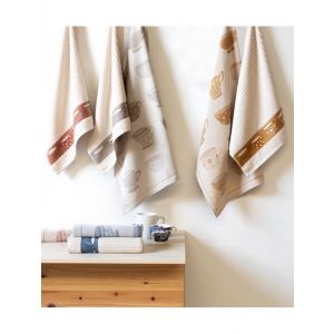 Virtuves frotē dvielis DELICARA 50x50 RED